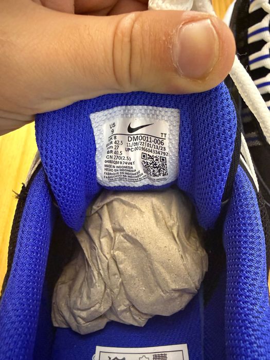 Nike Air Max 95 Black/ White-Tm Royal-Deep Royal Blue