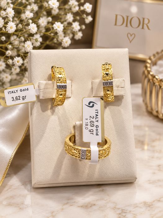 Продам золотой набор ДИОР срочно!!!
