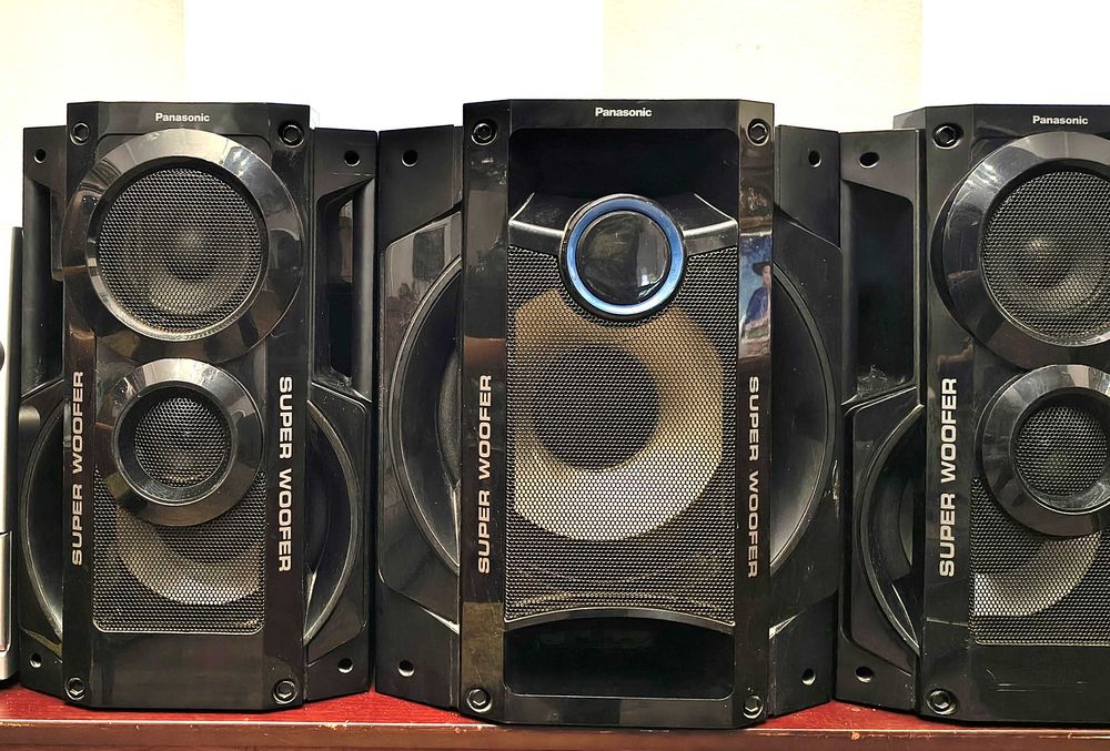 Panasonic Музыкальный центр 2колонки 1 сабвуфер