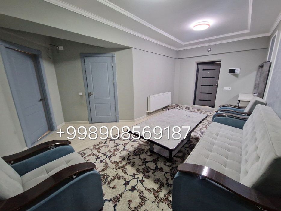 Нурхона Гостиница Дустлик худудида 2 хонали квартира ижарага берилади!