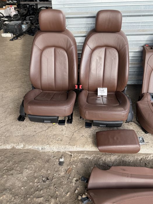 Кожен салон Audi A6 A7 4G с подгрев надуване Седалки Ауди А6 Н128