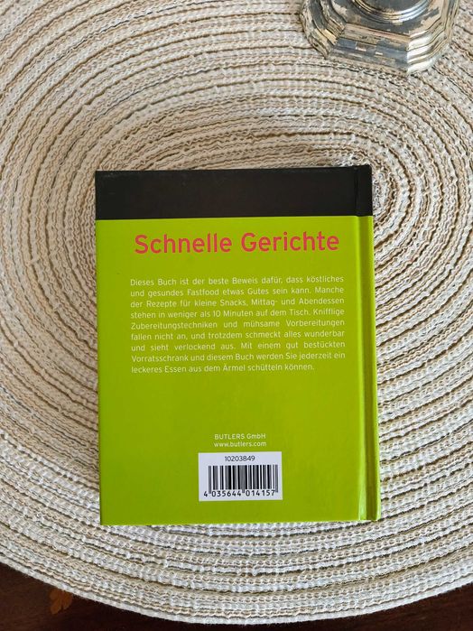 Carte de rețete BUTLERS – Schnelle Gerichte – Hardcover – în limba germană
