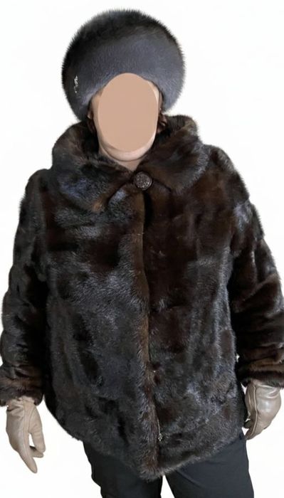 Шуба норковая 54-56р