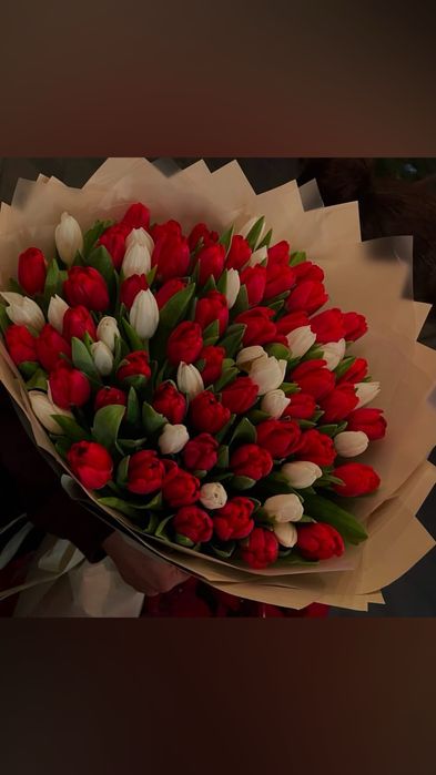 Тюльпаны, Пионы, Розы