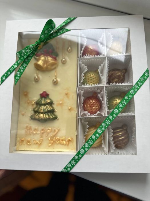 Новагодние подарки из шоколада