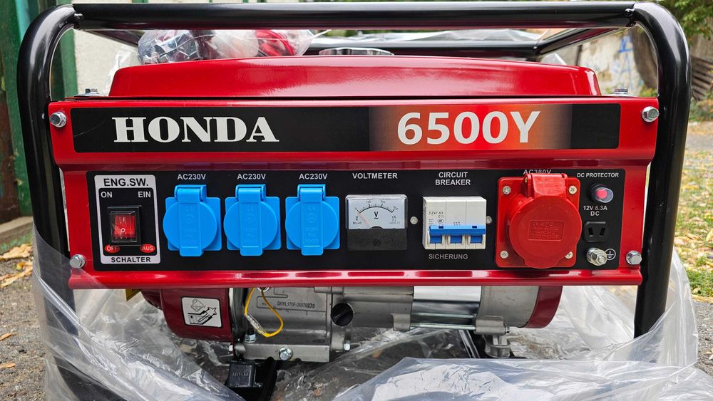 Бензогенератор Honda 6500Y - новый.