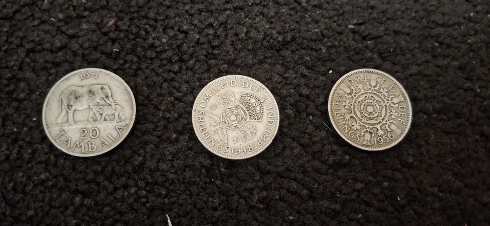 Lot Monede de Colecție (15 bucăți) Zambia Malawi Marea Britanie şi SUA