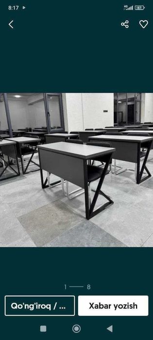 Barcha turdagi Parta stol stullar