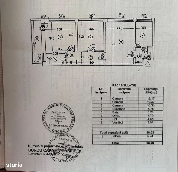 Vanzare 3 camere Iancului Metrou