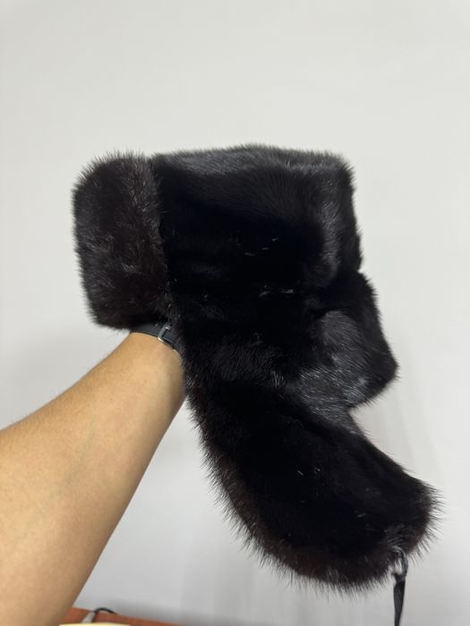 Шапка норковая отличная