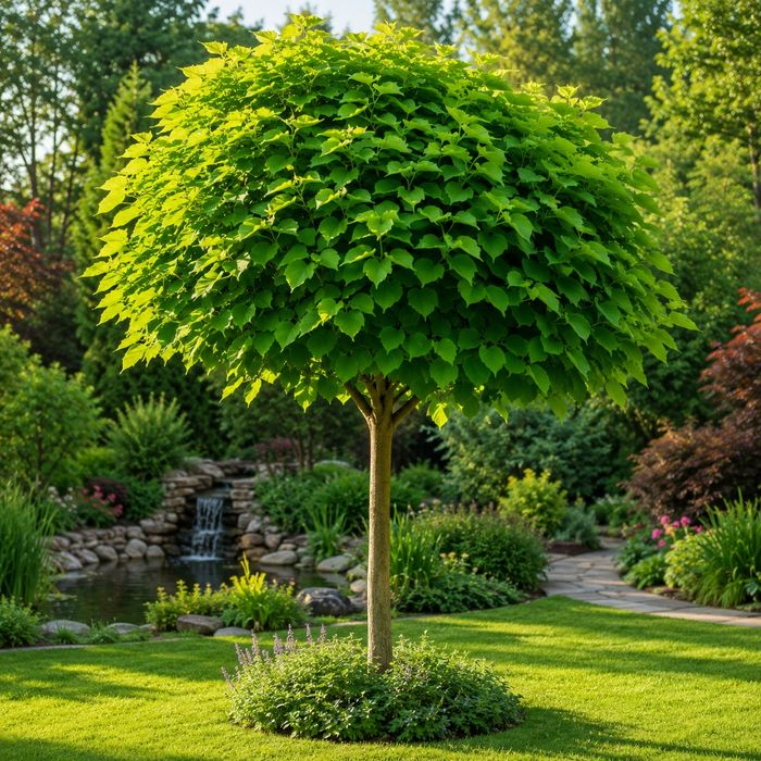 Catalpa superba .