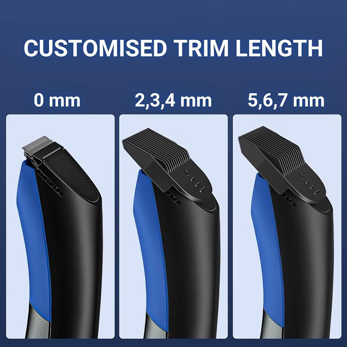 BarberBoss Men's Electric Body Shaver, Rechargeable