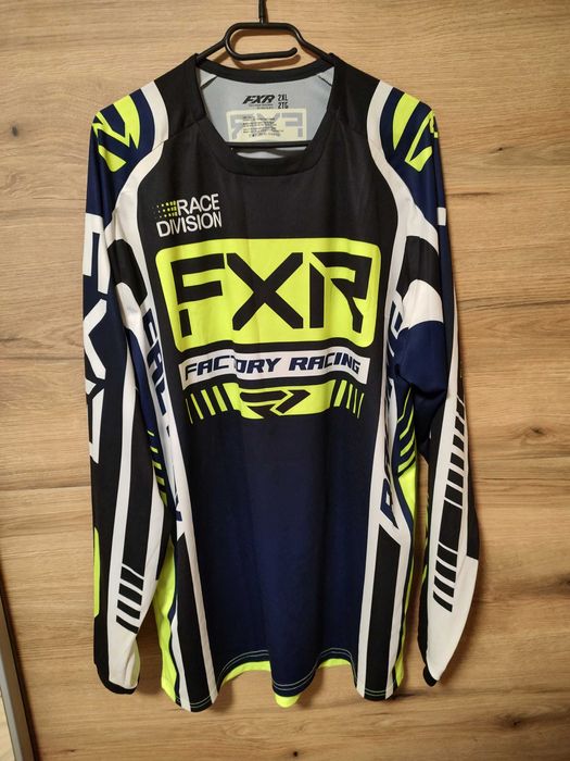 Тениска Clutch Pro MX23 Midnight Hi Vis White