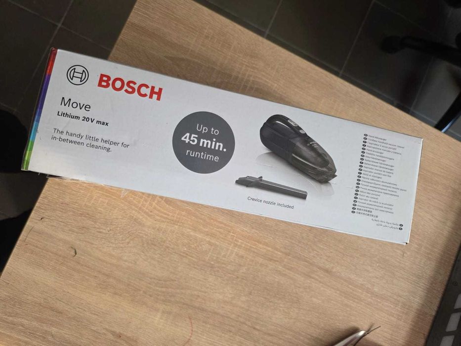 Aspirator de mana BOSCH Move BHN16L, 0.3l, 14.4V