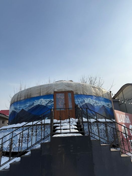 Юрта 8.7 м для бизнеса или мероприятий, готовая конструкция