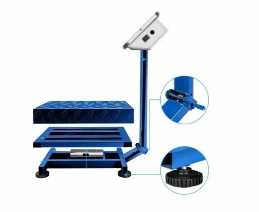 Cantar 500kg 700kg electronic cu platforma de 50 x 60 cm BRAT PLIABIL