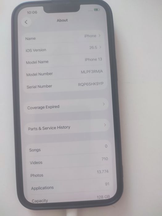 iPhone 13 cumpărat de nou