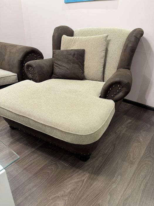 Холна гарнитура -диван + два фотьойла