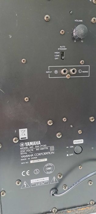 [OFERTĂ] Subwoofer Activ Yamaha SW-P130 Bass Advanced YST