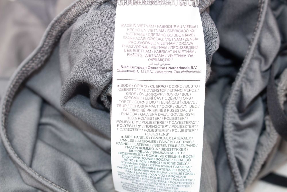 Nike оригинални мъжки шорти сиво за бягане фитнес S
