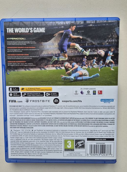 Прадам диск FIFA 2023.