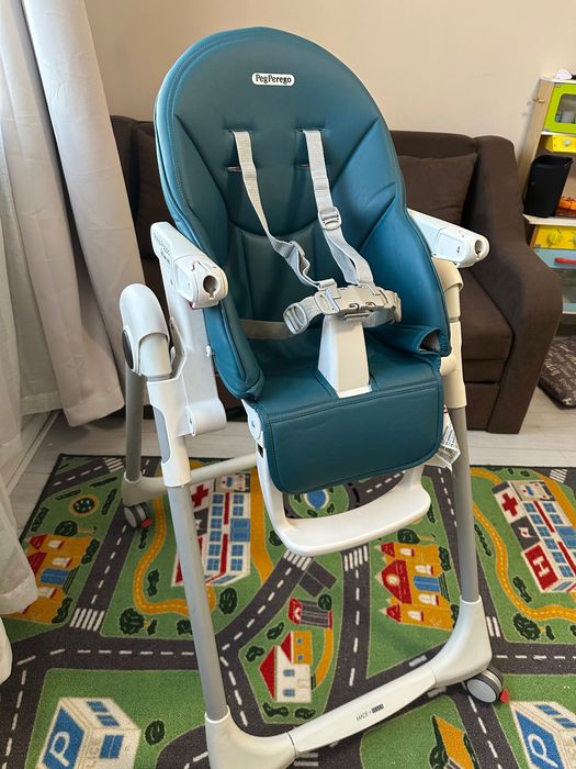 Стол за хранене Peg Perego Prima papa follow me Petrolio