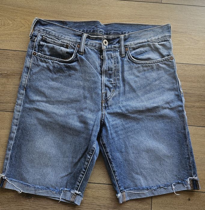 Pantaloni Scurți Denim H&M (&Denim) - Straight Fit - Mărimea 32