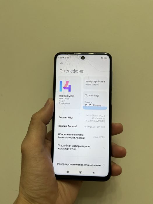 Redmi note 9s ////без ремонт
