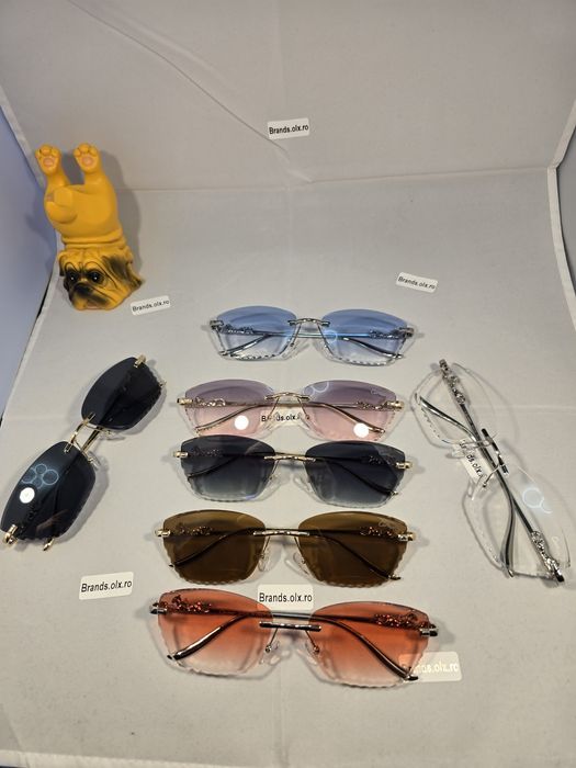 Ochelari de soare Cartier Diamond Cut, made in Italy, pret per bucata