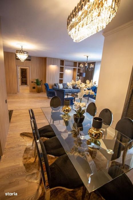 Herastrau, apartament de 4 camere mobilat si utilat