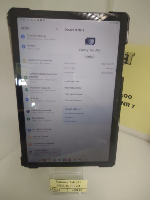 Samsung Tab A9 plus 64Gb(efn)
