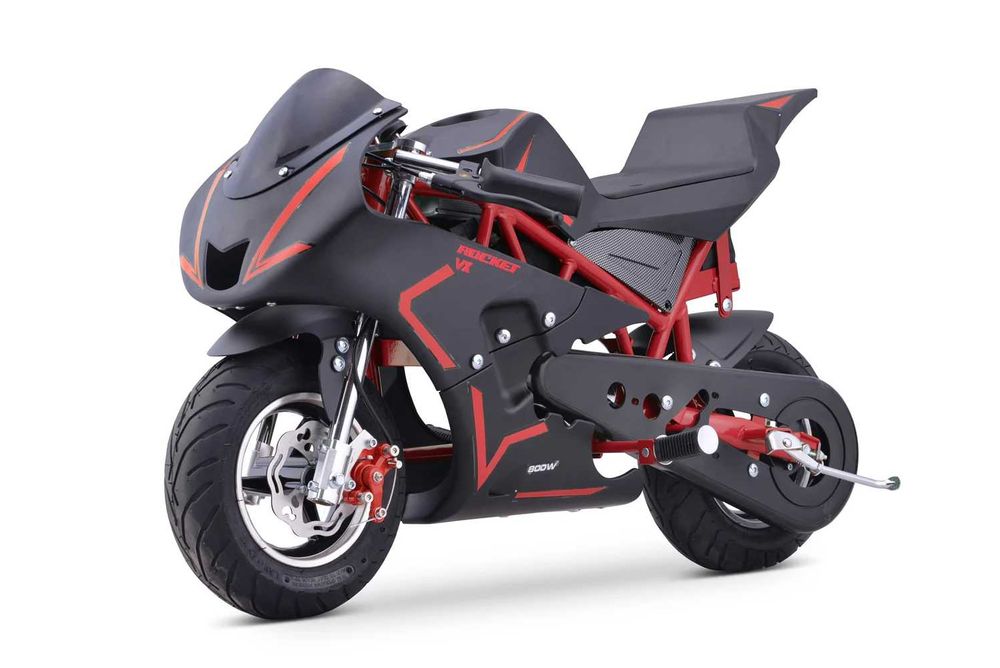 Motocicleta electrica  NITRO E-Pocketbike Rocket VX 6" 800W 36V Red