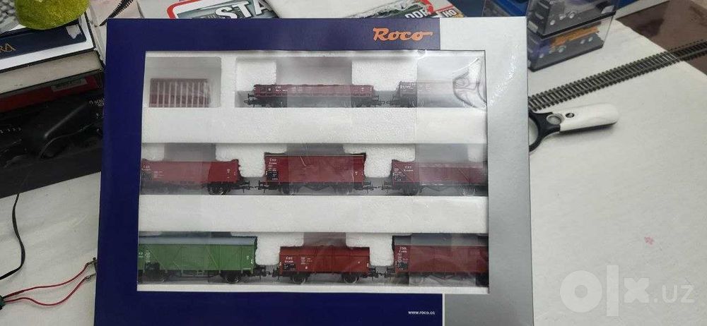 Комплект вагонов для немецкой ж/д от компаний «ROCO» Австрия.НО(1/87)