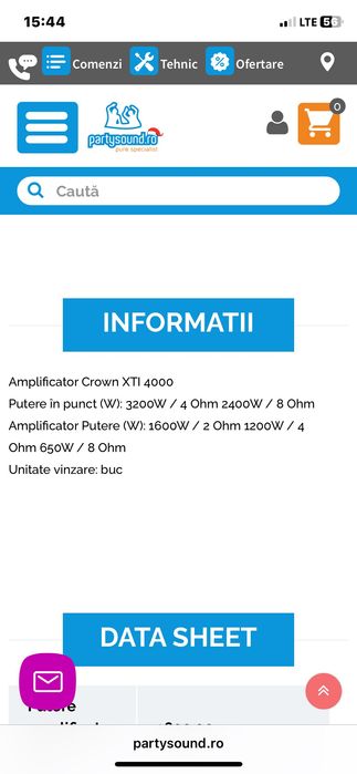 Vand Urgent Crown XTI 4000