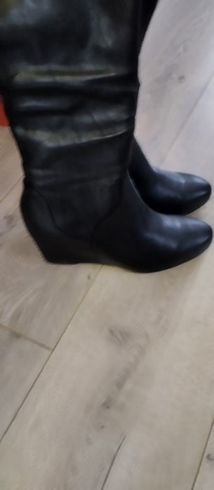 Дамски ботуши изкуствена кожа