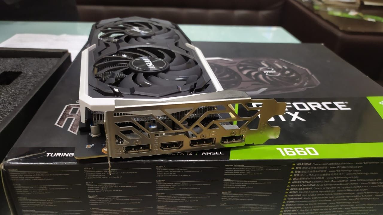 Msi gtx 1660 armor