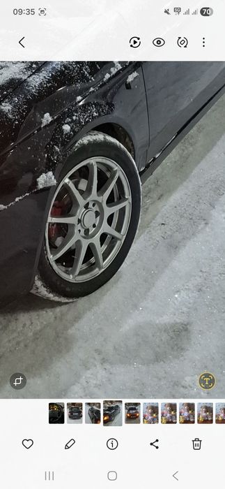 Диски с шинами титановый