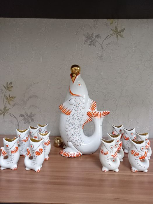 Сервиз Рыбка ссср