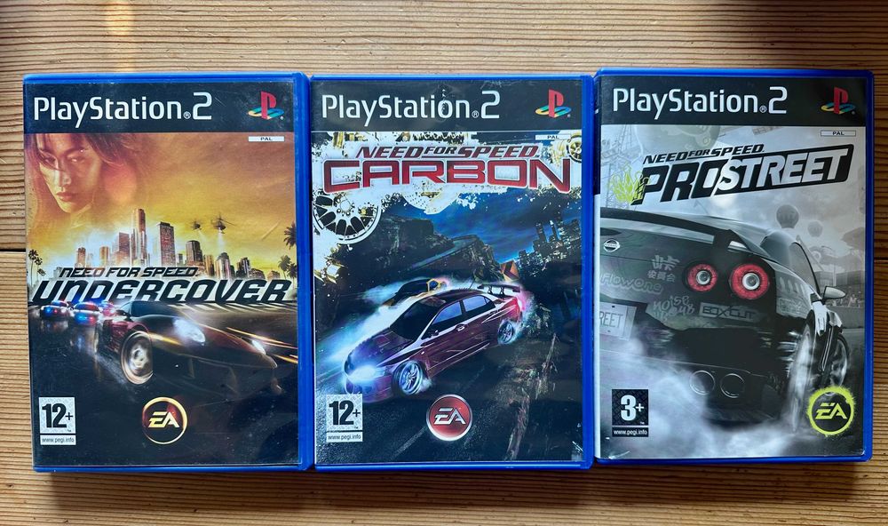 Need for Speed NFS Колекция за PlayStation 2 PS2