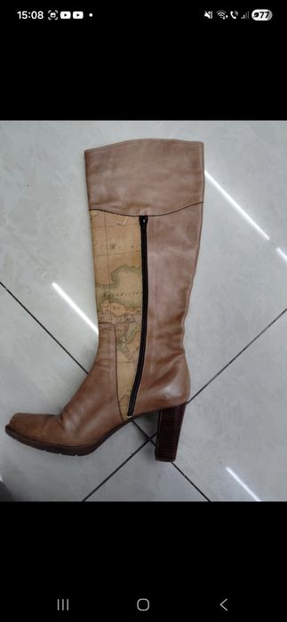 Cizme damă Alviero Martini piele naturală