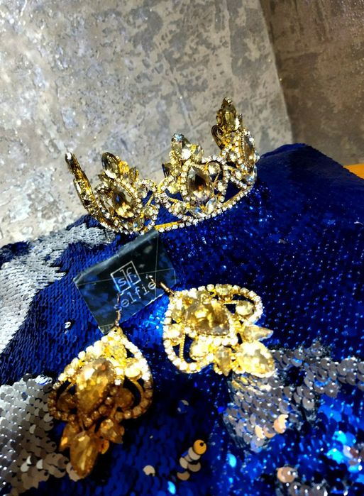 Корона+серьги! Для прекрасных дам!