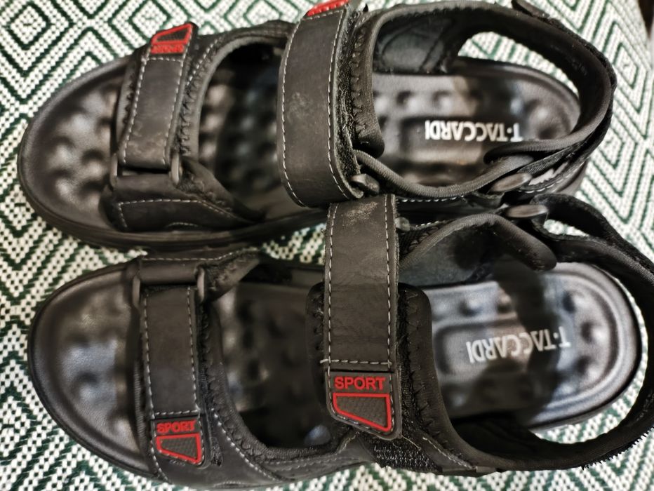 Сандалии мальчиковые, кожа