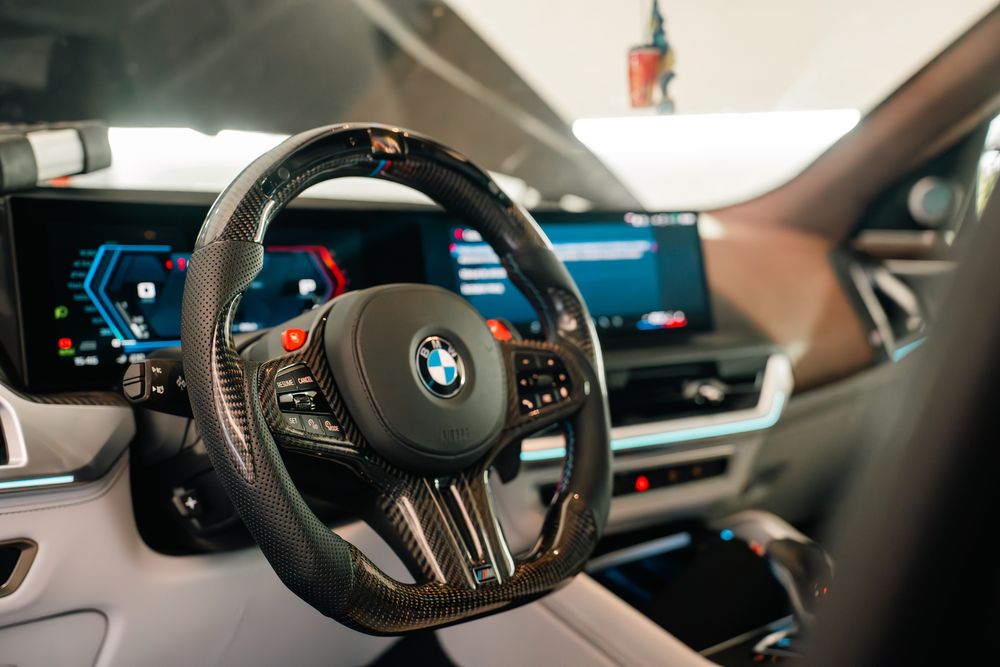 Volan BMW - Carbon - Custom - Seria G - Incalzire - Vibratii - TJA