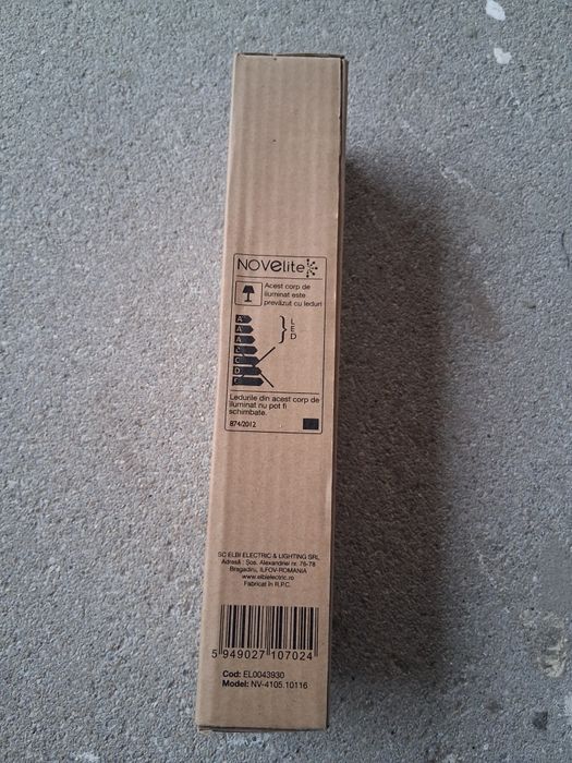 Lampa LED EXIT NOVELITE ODES16, nepermanenta, 16W, 480lm