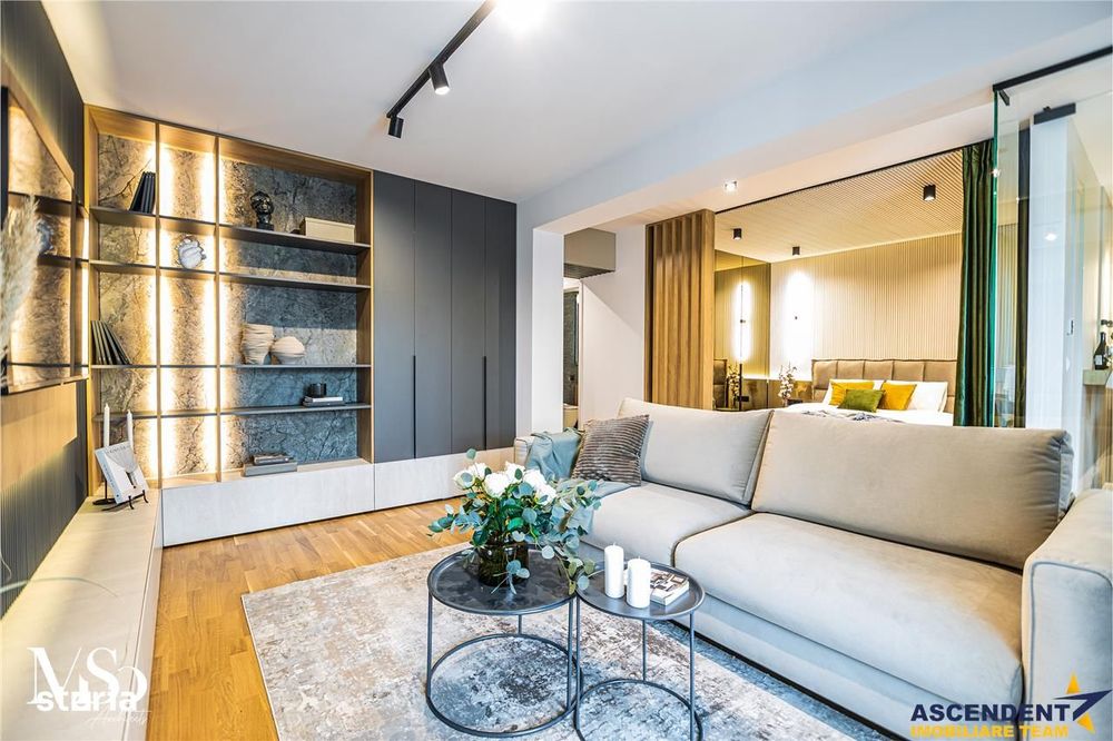 Cosmopolit Central, Studio  LUX in fin aliniament, parcare subteran