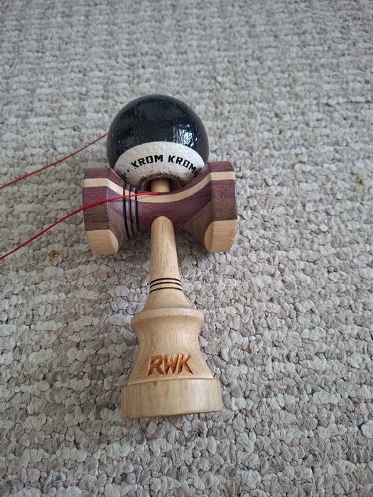 Kendama RWK si tamă krom pop stare foarte bună
