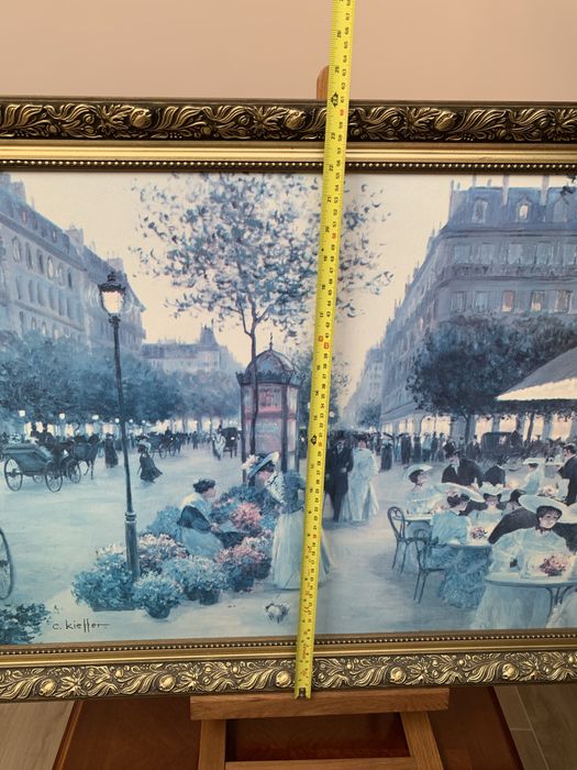 Tablou pictat , semnat