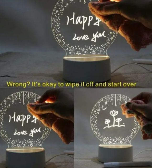 Настольный светильник декоративная