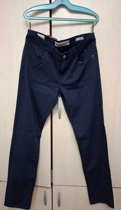 Тъмно-син мъжки официален панталон Teodor размер - 31
