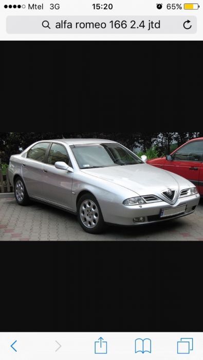 Alfa Romeo 166,2.4jtd,136hp,6-скорости!